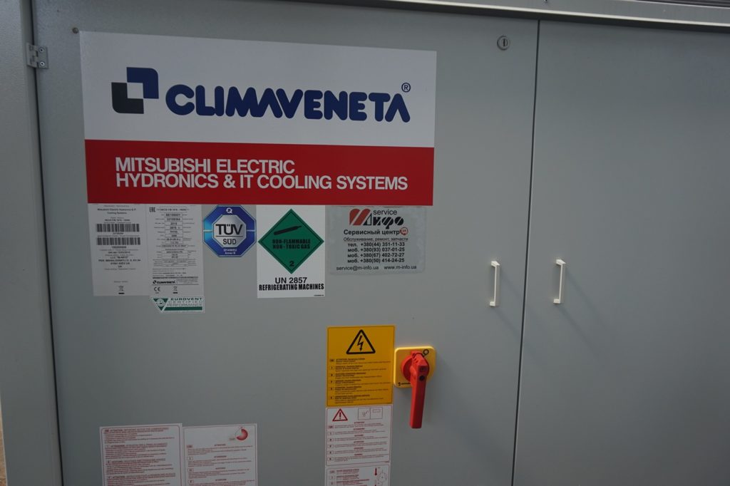 чиллер climaveneta с воздушным