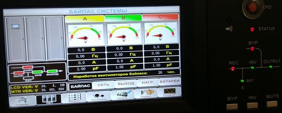 дисплей ибп